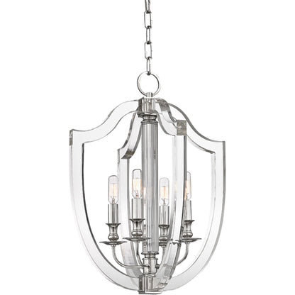 Arietta Pendant by Hudson Valley. Made from steel in a transitional style.