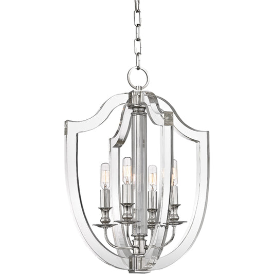 Arietta Pendant by Hudson Valley. Made from steel in a transitional style.