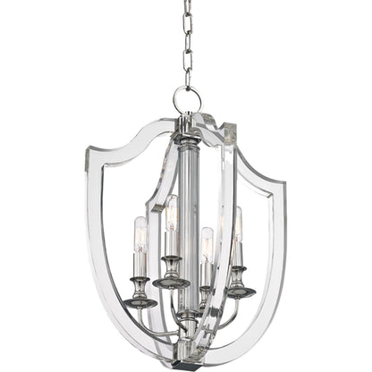 Arietta Pendant by Hudson Valley. Made from steel in a transitional style.