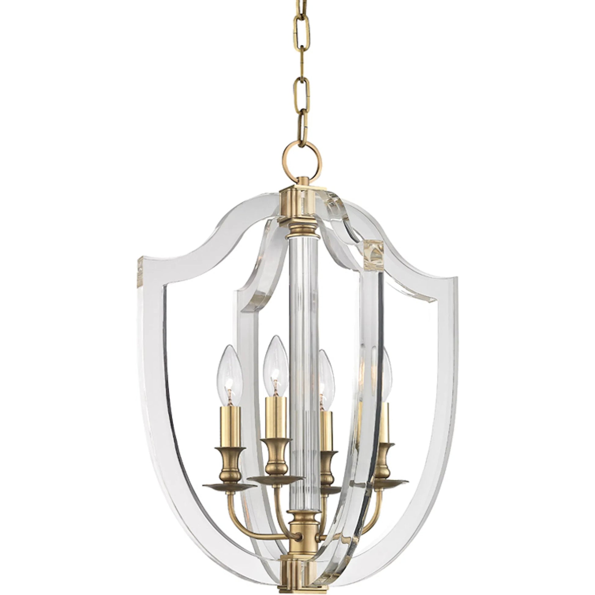 Arietta Pendant by Hudson Valley. Made from steel in a transitional style.