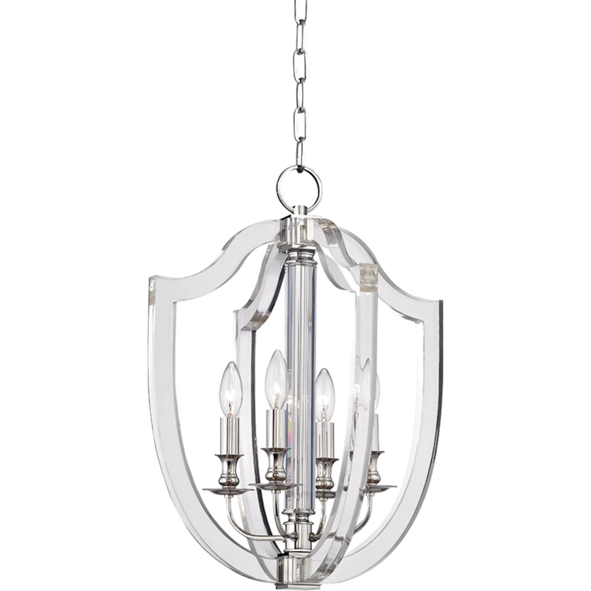 Arietta Pendant by Hudson Valley. Made from steel in a transitional style.