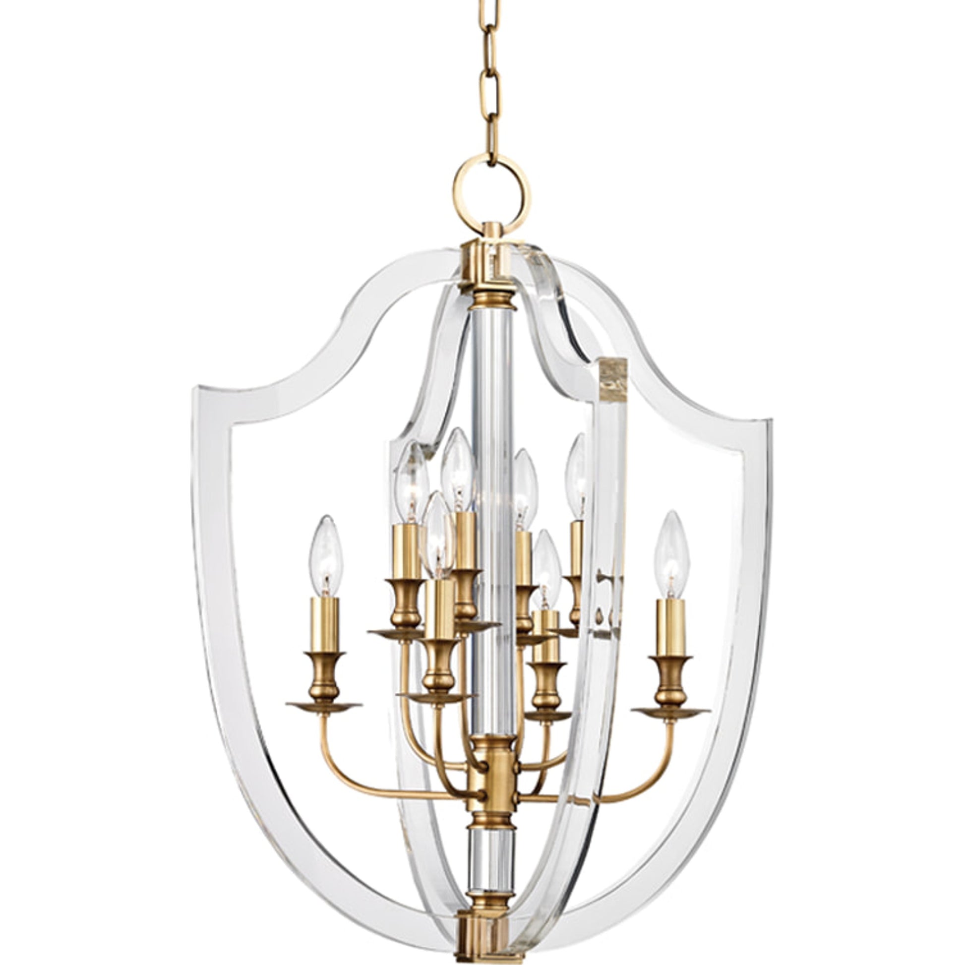 Arietta Pendant by Hudson Valley. Made from steel in a transitional style.