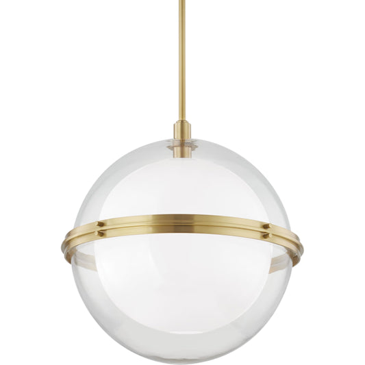 Northport Pendant by Hudson Valley. Made from brass in a modern style.