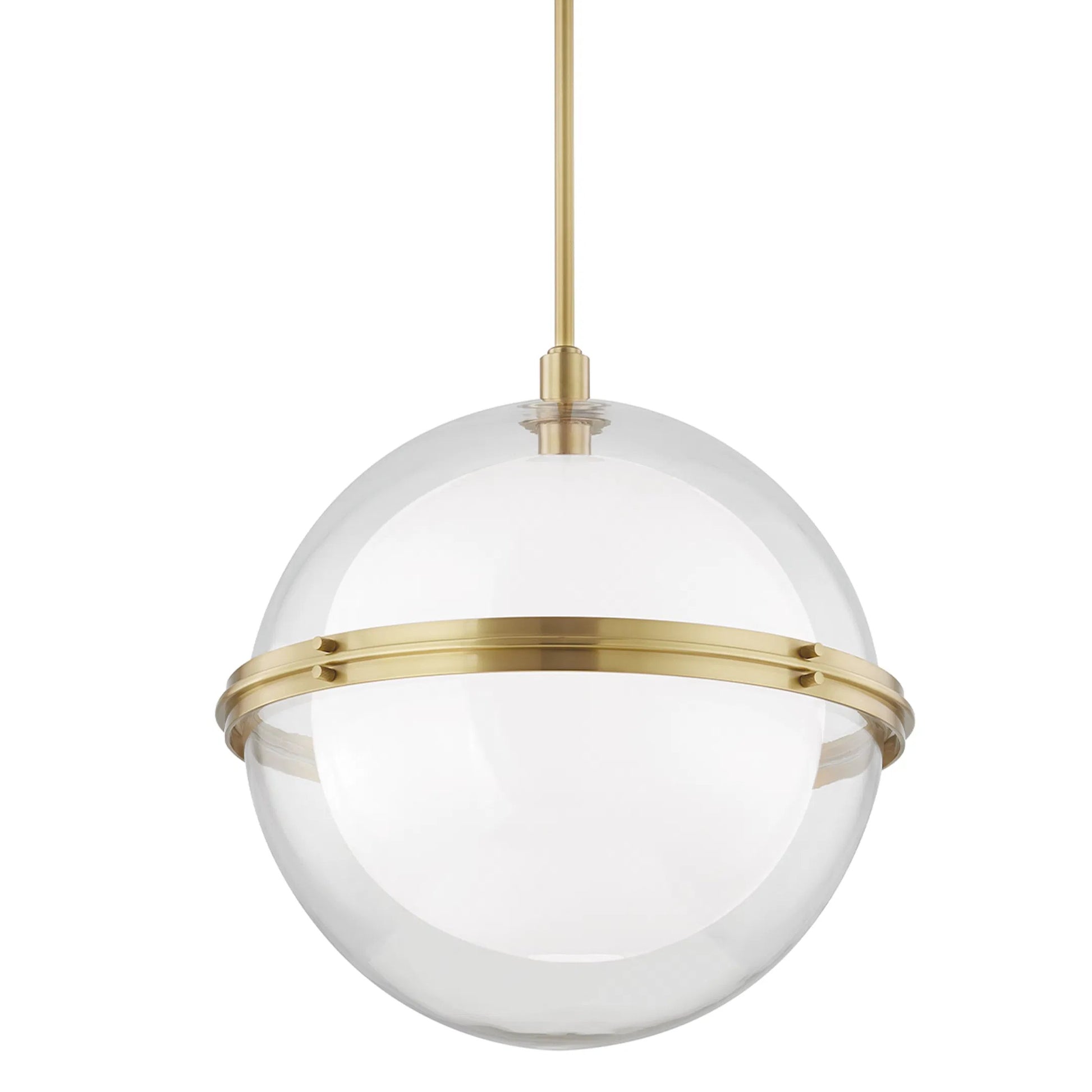 Lynden 5 Light Chandelier by Hudson Valley. Made from brass in a modern style.