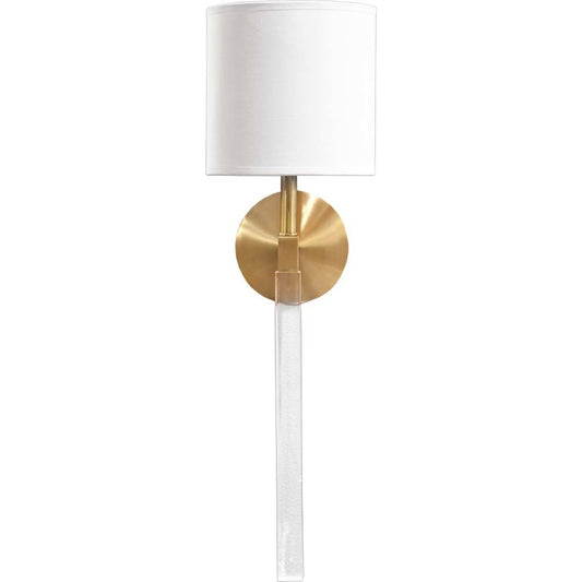 Santander Wall Sconce by Mercana in gold. Made from unique in a unique style.