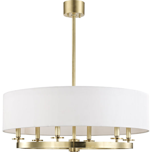 Durham Pendant by Hudson Valley. Made from steel in a transitional style.