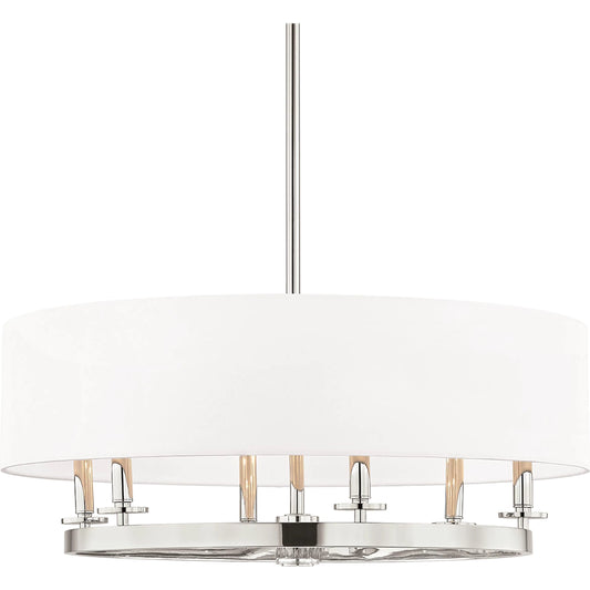Durham Pendant by Hudson Valley. Made from steel in a transitional style.