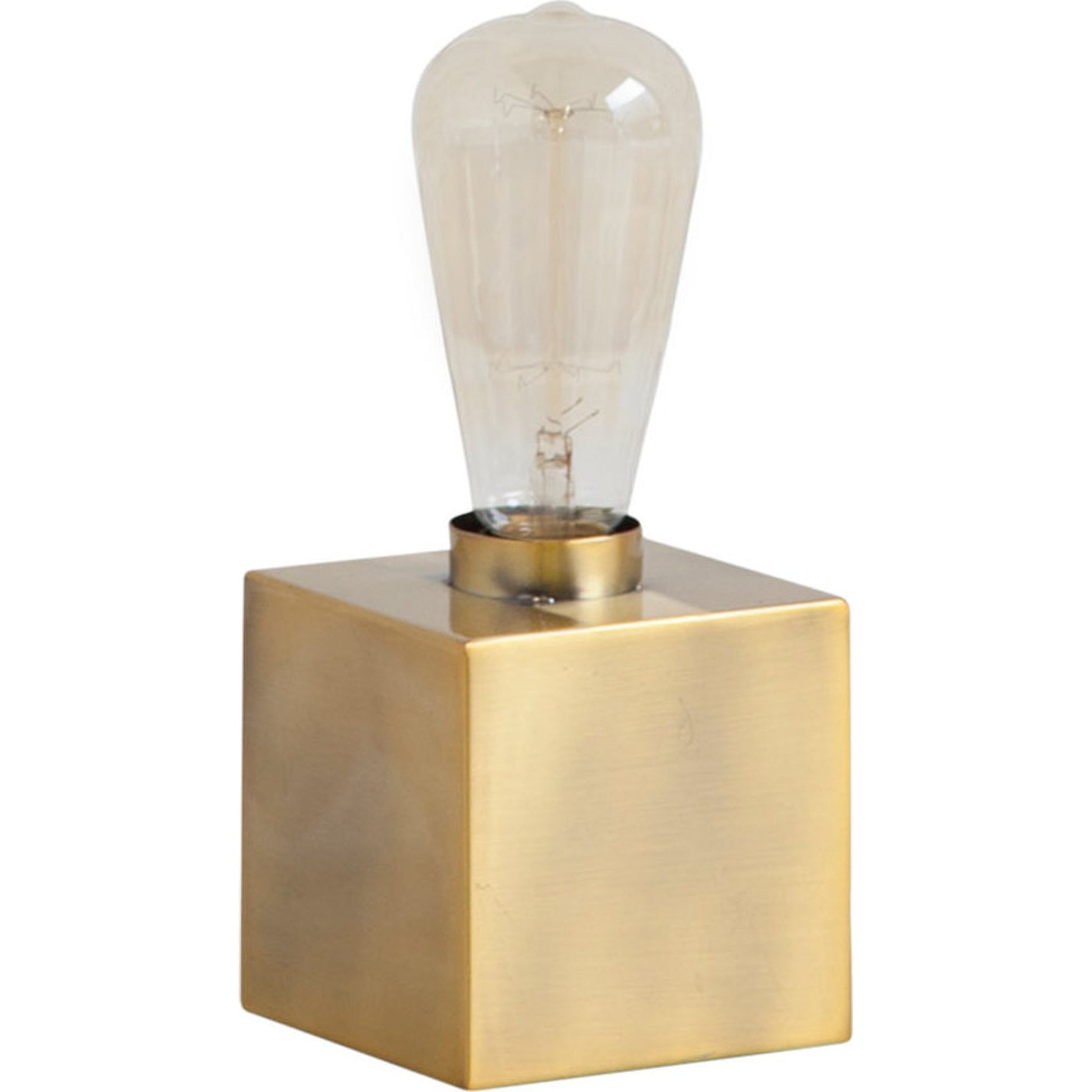Visio Table Lamp by Mercana in gold. Made from unique in a modern style.