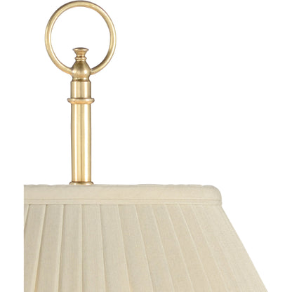 Thea Lamp by Wildwood. Made from brass in a traditional style.