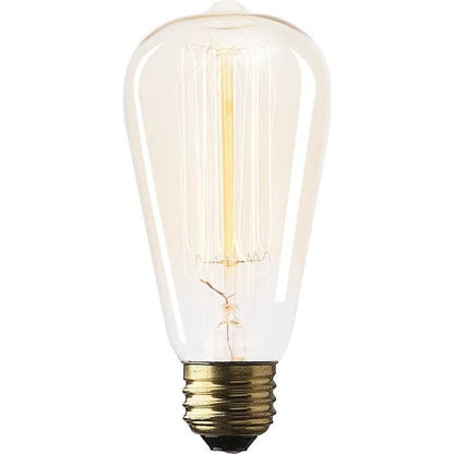 E26 Light Bulb by Mercana in clear, gold. Made from unique in a traditional style.
