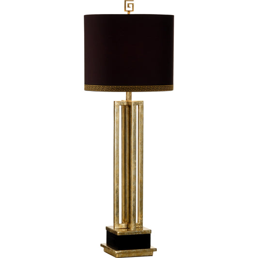 Brass Frames Lamp by Frederick Cooper in gold, black. Made from other: metal in a modern style.