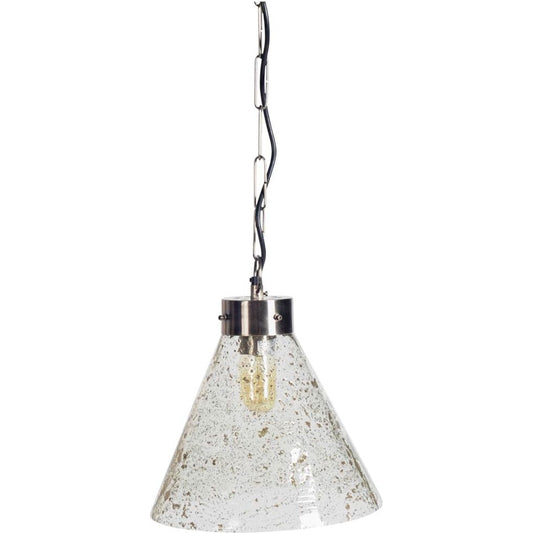 Thurlow Pendant Light by Mercana in silver. Made from unique in a modern style.