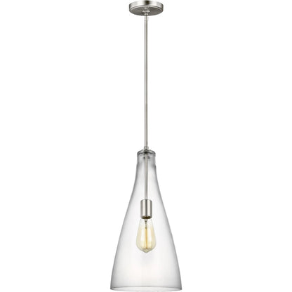 Arilda One Light Pendant by Visual Comfort & Co.. Made from steel in a modern style.
