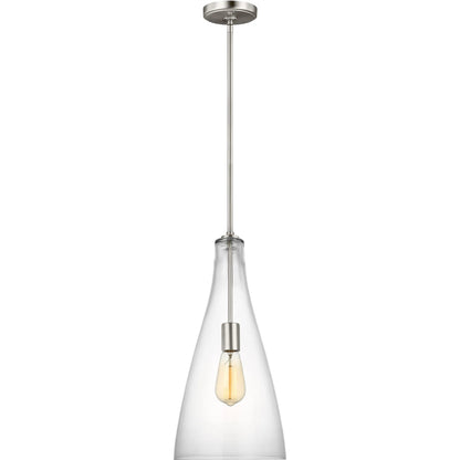 Arilda One Light Pendant by Visual Comfort & Co.. Made from steel in a modern style.