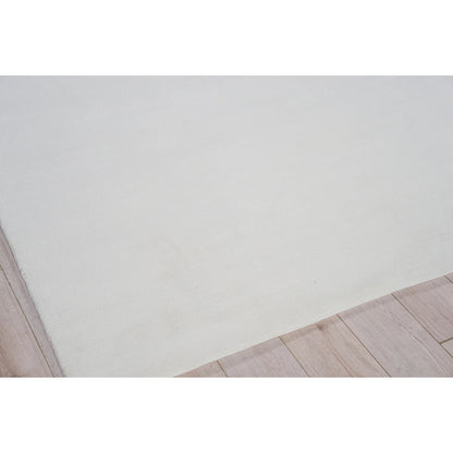 Velutto Modern 6537 Rug by Exquisite Rugs in white. Made from unique in a unique style.