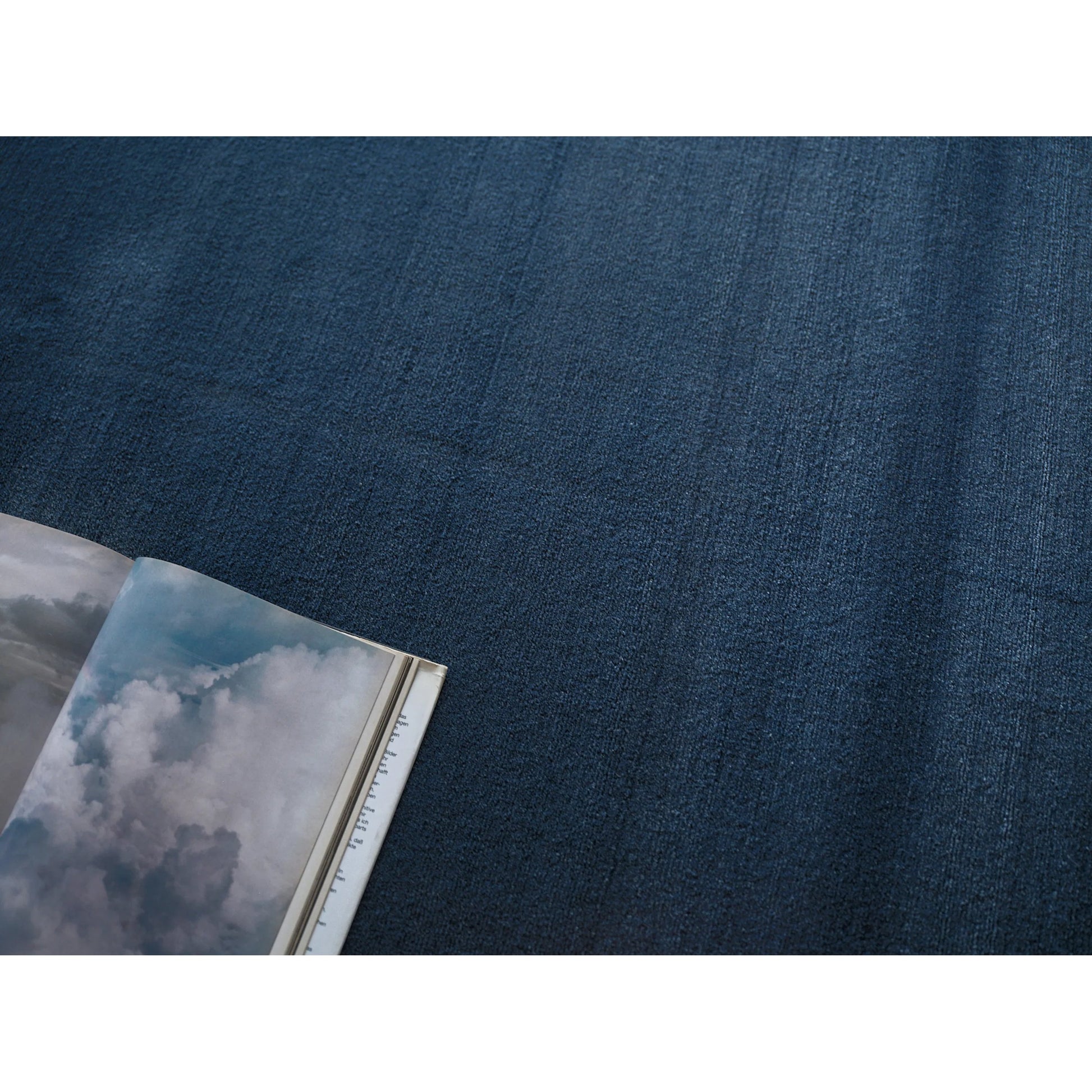 Velutto Modern 6539 Rug by Exquisite Rugs in navy. 
