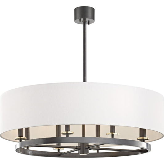 Durham Island Light by Hudson Valley. Made from steel in a transitional style.