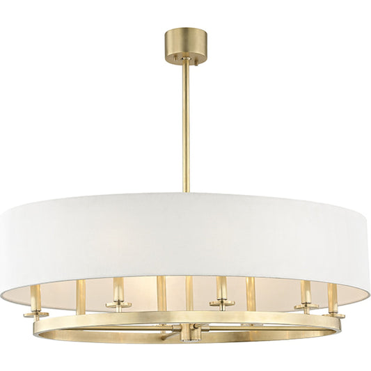 Durham Island Light by Hudson Valley. Made from steel in a transitional style.
