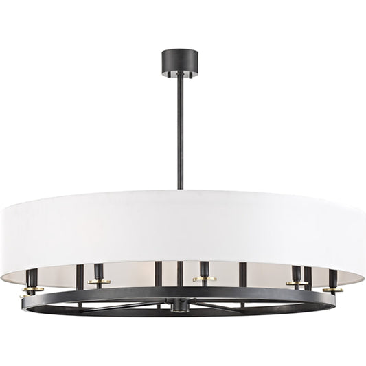 Durham Island Light by Hudson Valley. Made from steel in a transitional style.
