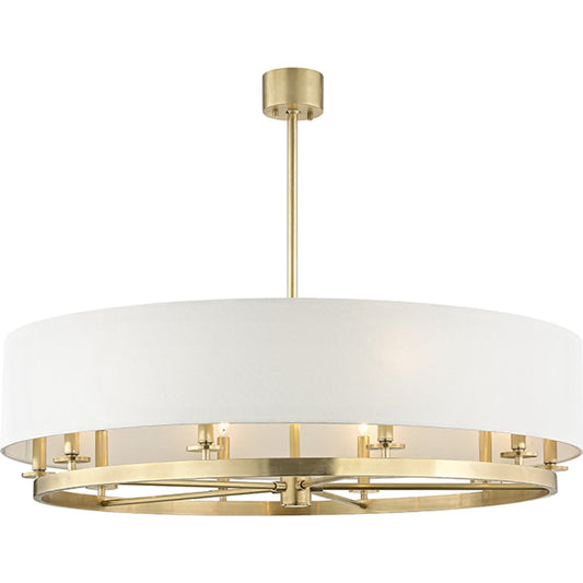 Durham Island Light by Hudson Valley. Made from steel in a transitional style.