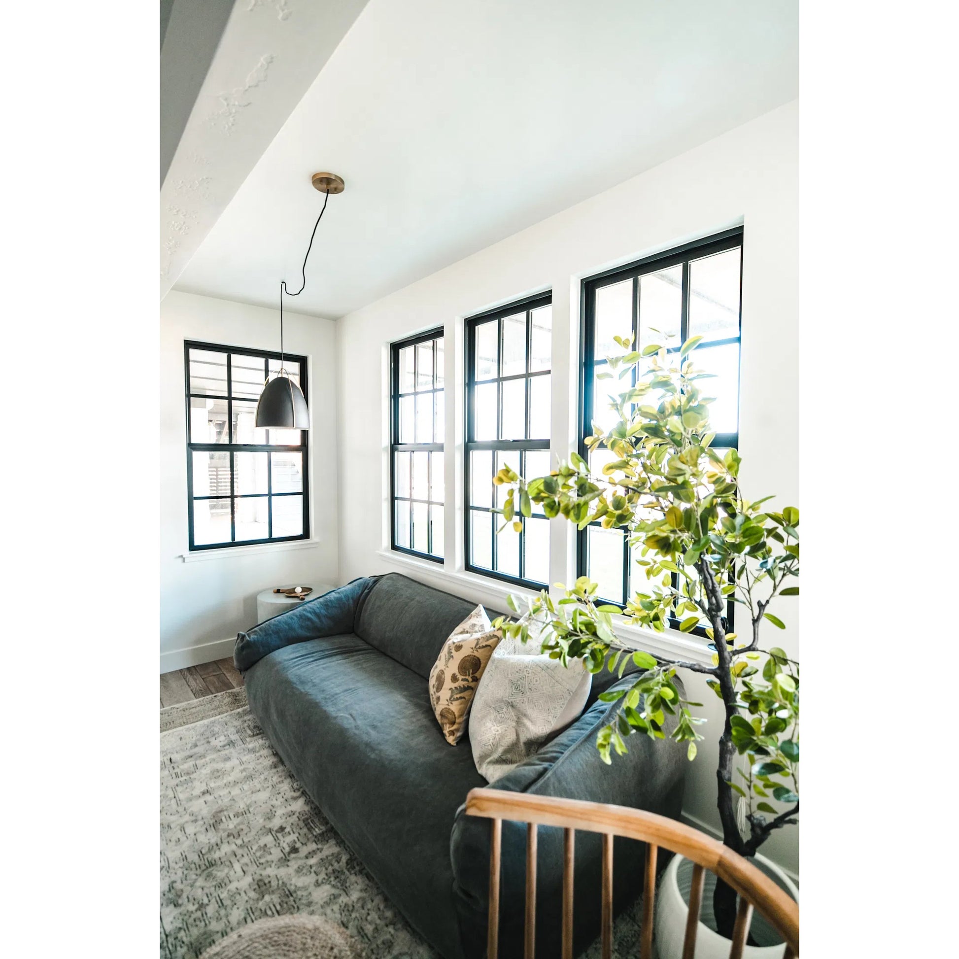 Norman Black One Light Pendant by Visual Comfort & Co.. Made from steel in a unique style.