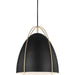 Norman Black One Light Pendant by Visual Comfort & Co.. Made from steel in a unique style.