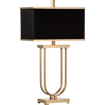 Valiant Lamp by Wildwood in antique brass. Made from other: metal in a transitional style.