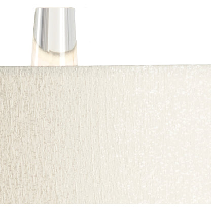 Hayden Lamp by Wildwood in clear, antique patina. Made from crystal in a transitional style.