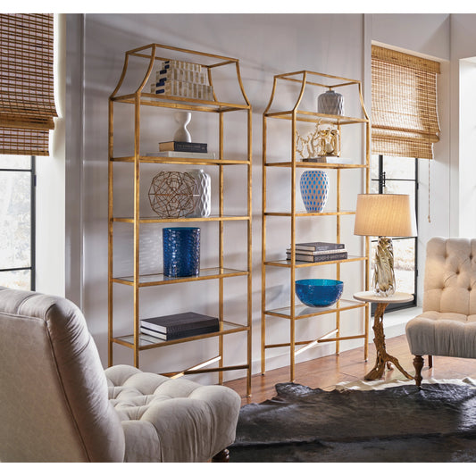 Norah Lamp by Wildwood in clear, green. Made from glass in a modern style.