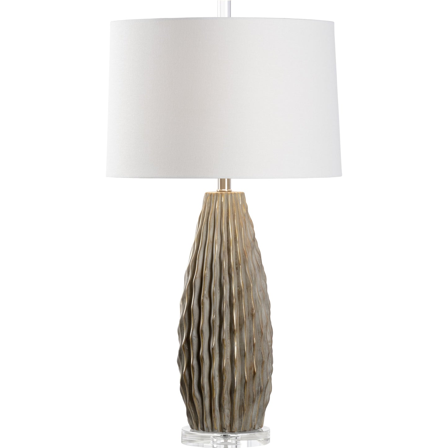 002 SR-384555 | Primary Silo | Saguaro Lamp by Wildwood. Made from ceramic in a coastal style.