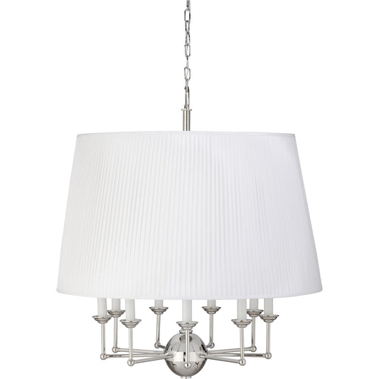 Jermyn Street I by Frederick Cooper in silver. Made from steel, fabric in a transitional style.