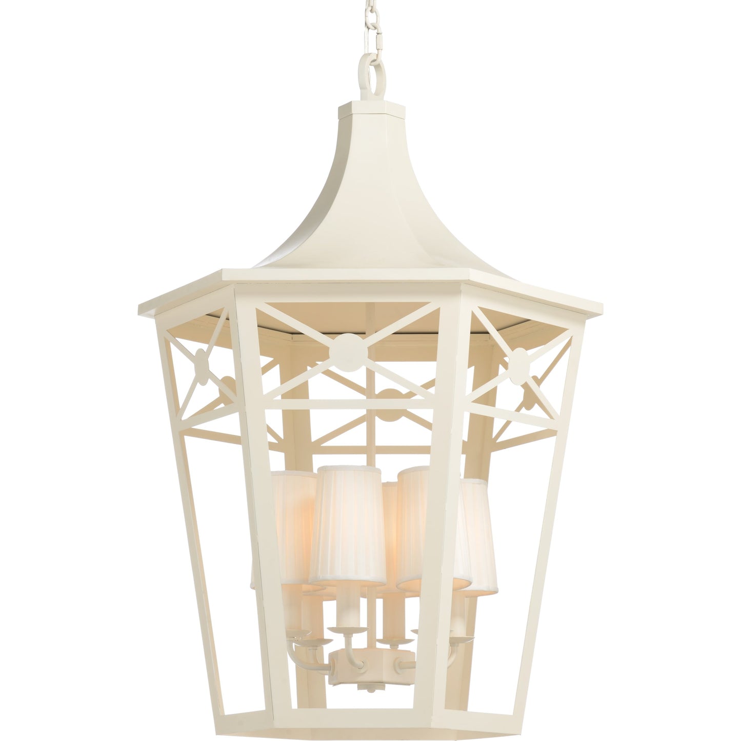 001 SR-837064 | Primary Silo | Church Court Lantern by Wildwood in white. Made from steel in a cottage & farmhouse style.