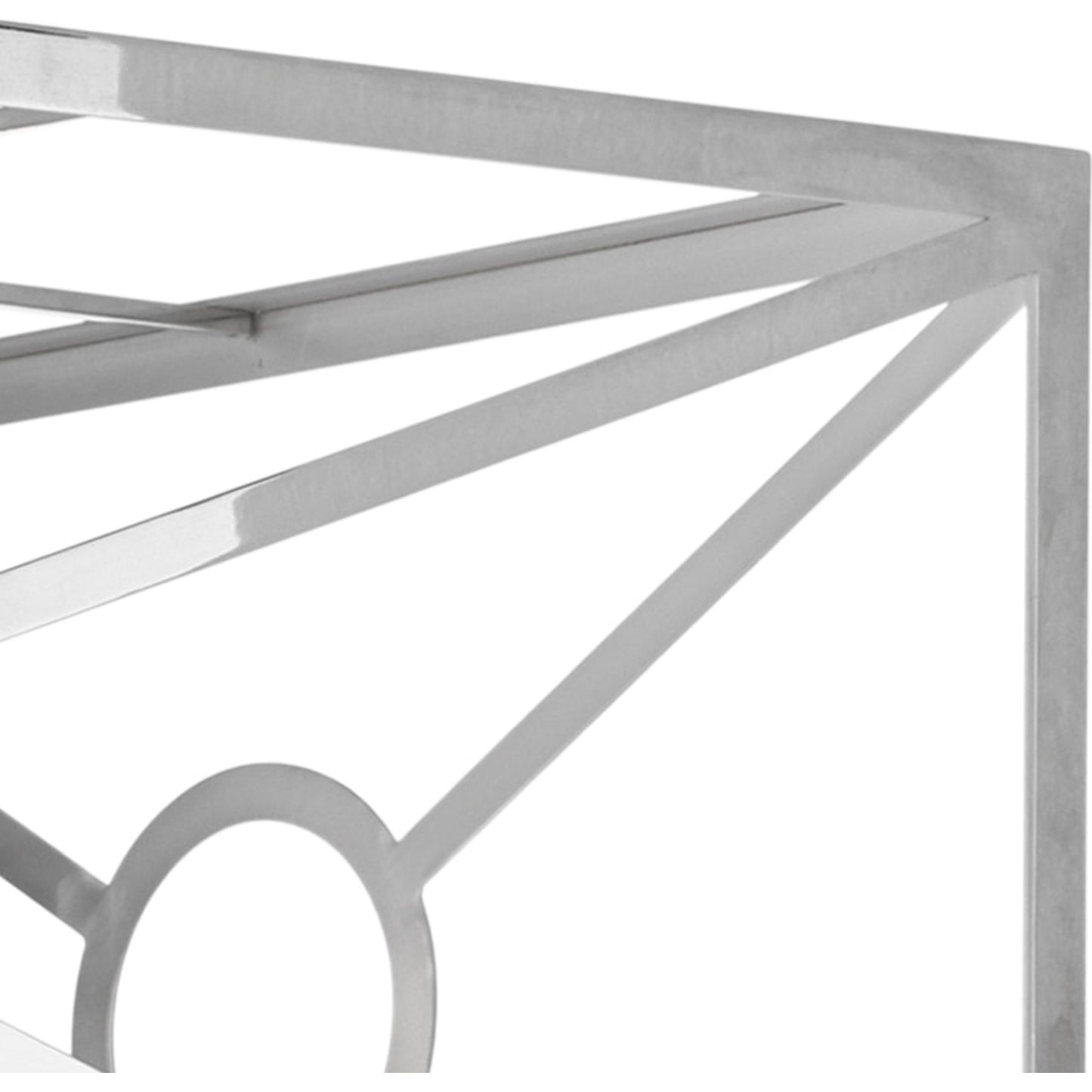 002 SR-837063 | Closeup | Chilton Grove Chandelier by Wildwood in polished nickel. Made from metal in a transitional style.