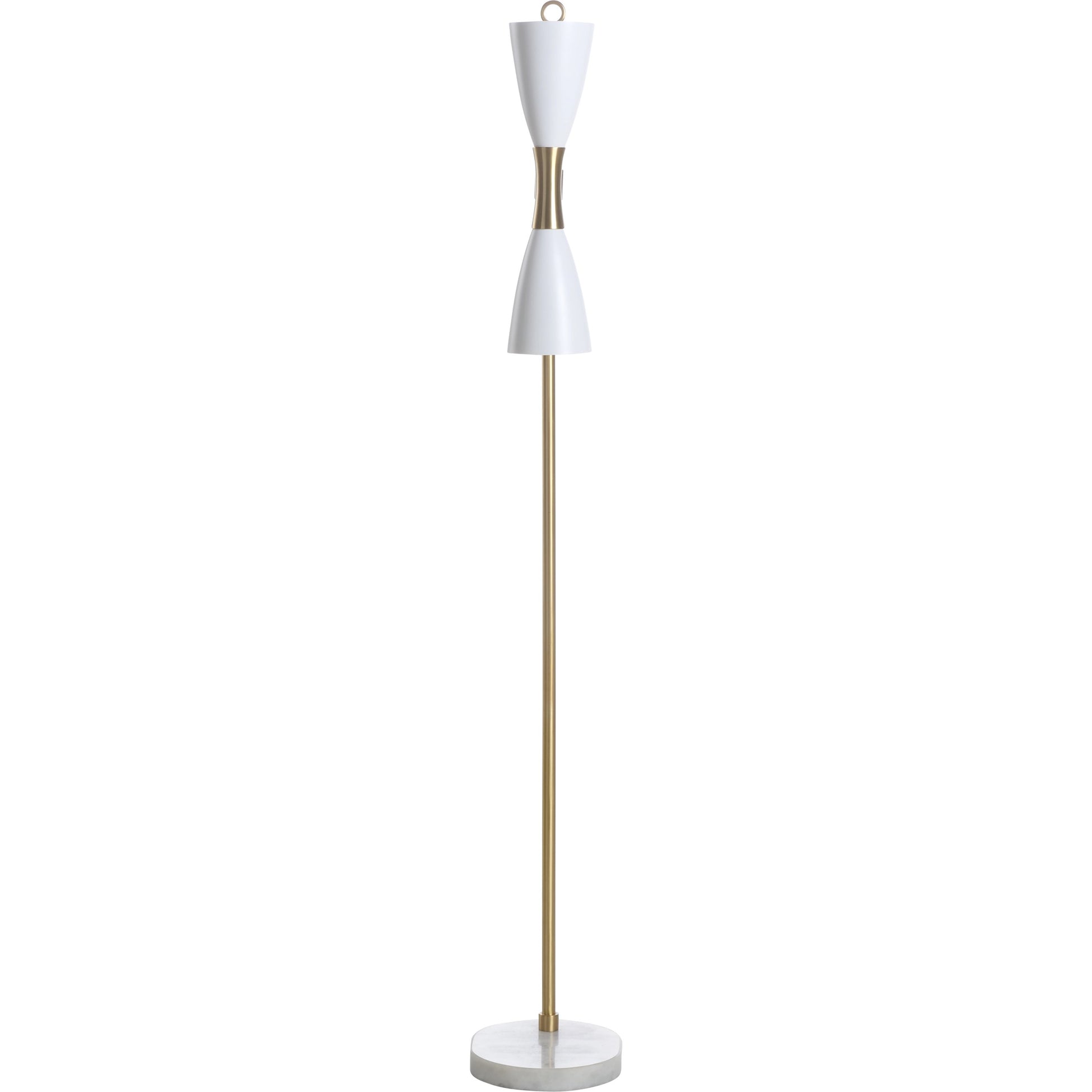 Ada Floor Lamp by Wildwood in antique, white, natural white. Made from unique in a modern style.
