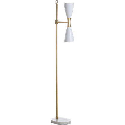 Ada Floor Lamp by Wildwood in antique, white, natural white. Made from unique in a modern style.