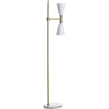 Ada Floor Lamp by Wildwood in antique, white, natural white. Made from unique in a modern style.