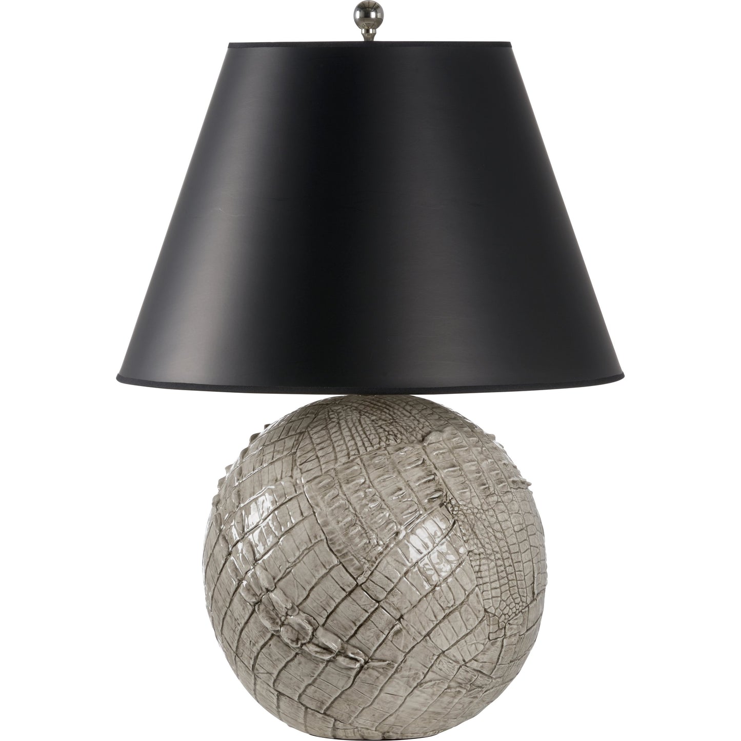006 SI-2104500 | Primary Silo | Ally  Lamp by Wildwood in cream, gray glaze. Made from unique in a modern style.