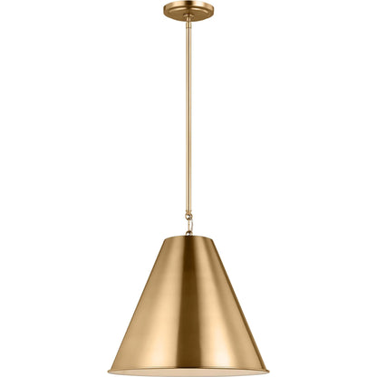 Gordon One Light Small Pendant by Visual Comfort & Co.. Made from steel in a modern style.