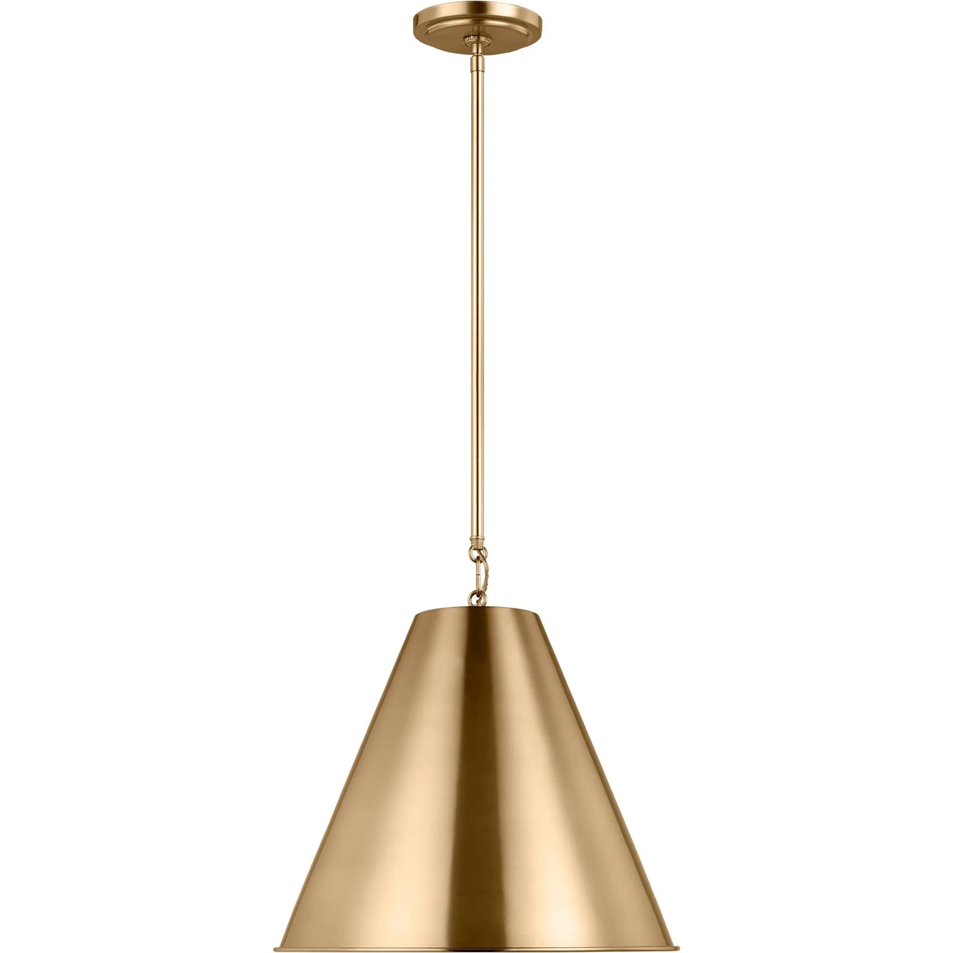 Gordon One Light Small Pendant by Visual Comfort & Co.. Made from steel in a modern style.
