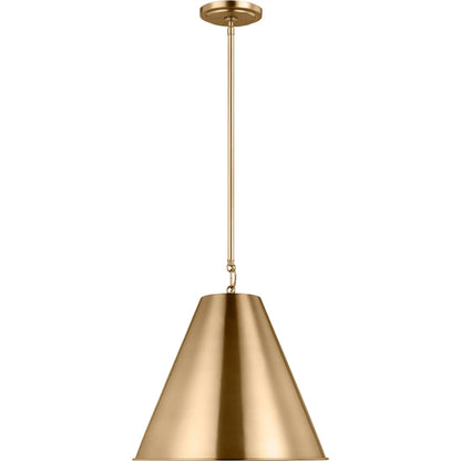 Gordon One Light Small Pendant by Visual Comfort & Co.. Made from steel in a modern style.