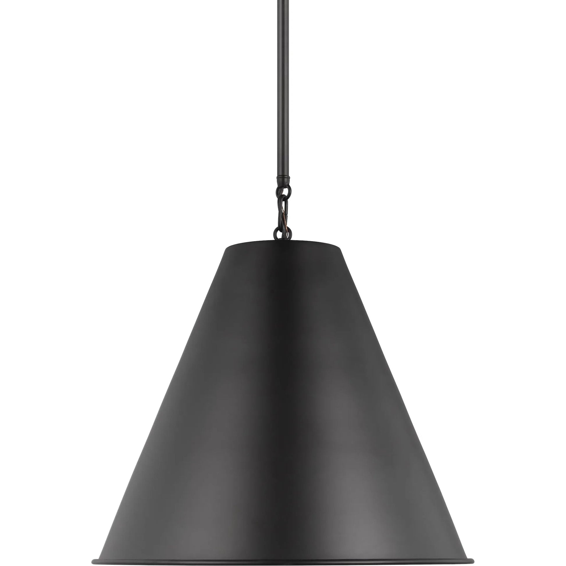 Gordon One Light Small Pendant by Visual Comfort & Co.. Made from steel in a modern style.