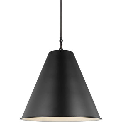 Gordon One Light Small Pendant by Visual Comfort & Co.. Made from steel in a modern style.