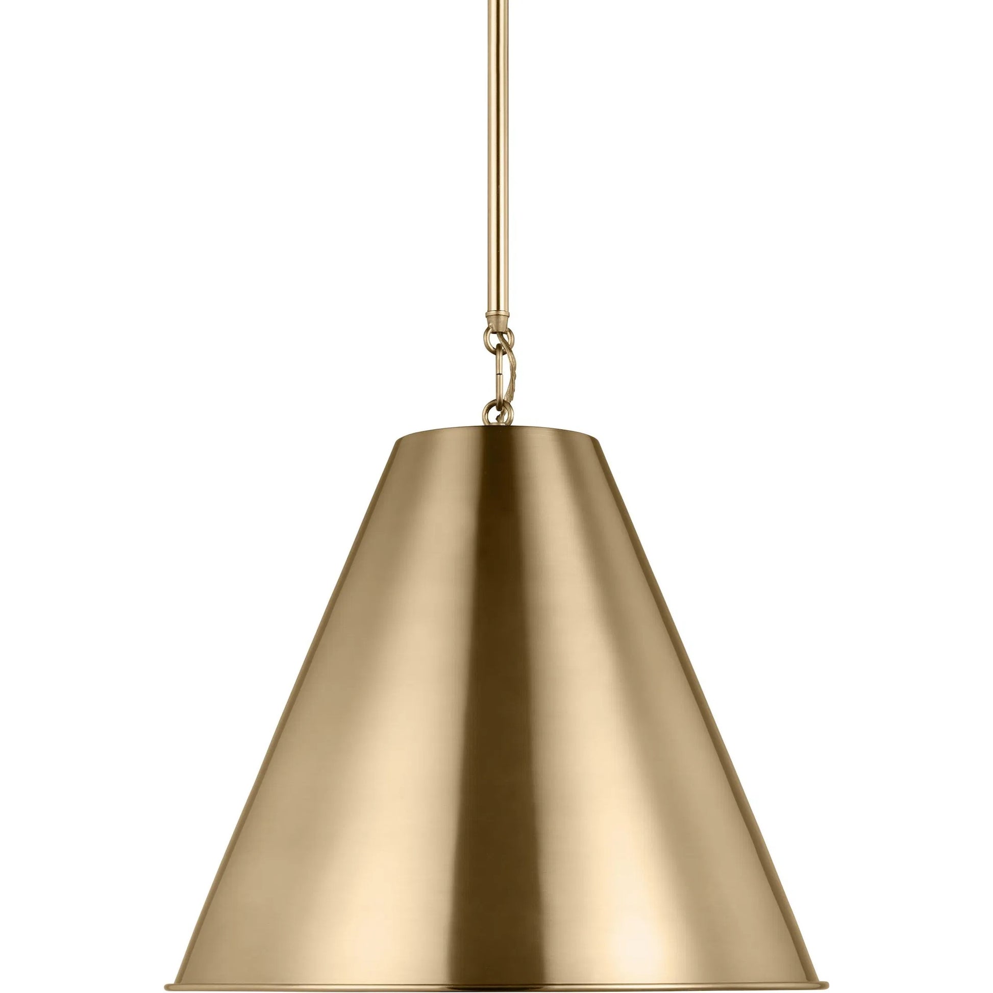 Gordon One Light Small Pendant by Visual Comfort & Co.. Made from steel in a modern style.