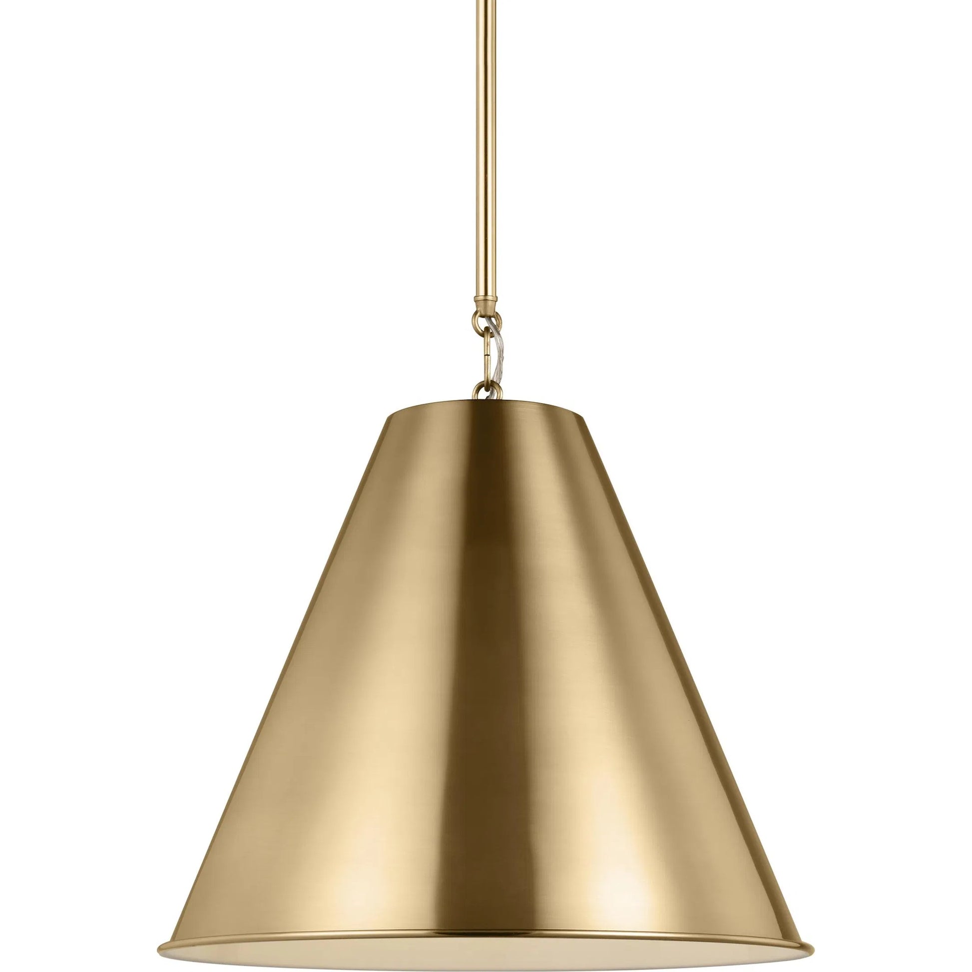 Gordon One Light Small Pendant by Visual Comfort & Co.. Made from steel in a modern style.
