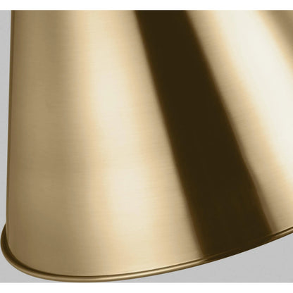 Gordon One Light Small Pendant by Visual Comfort & Co.. Made from steel in a modern style.