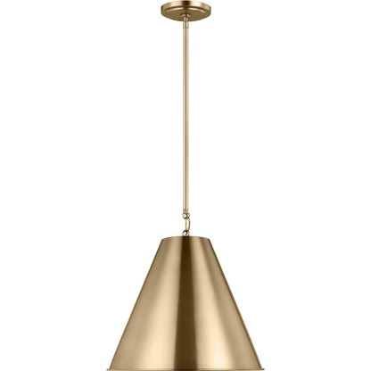 Gordon One Light Small Pendant by Visual Comfort & Co.. Made from steel in a modern style.