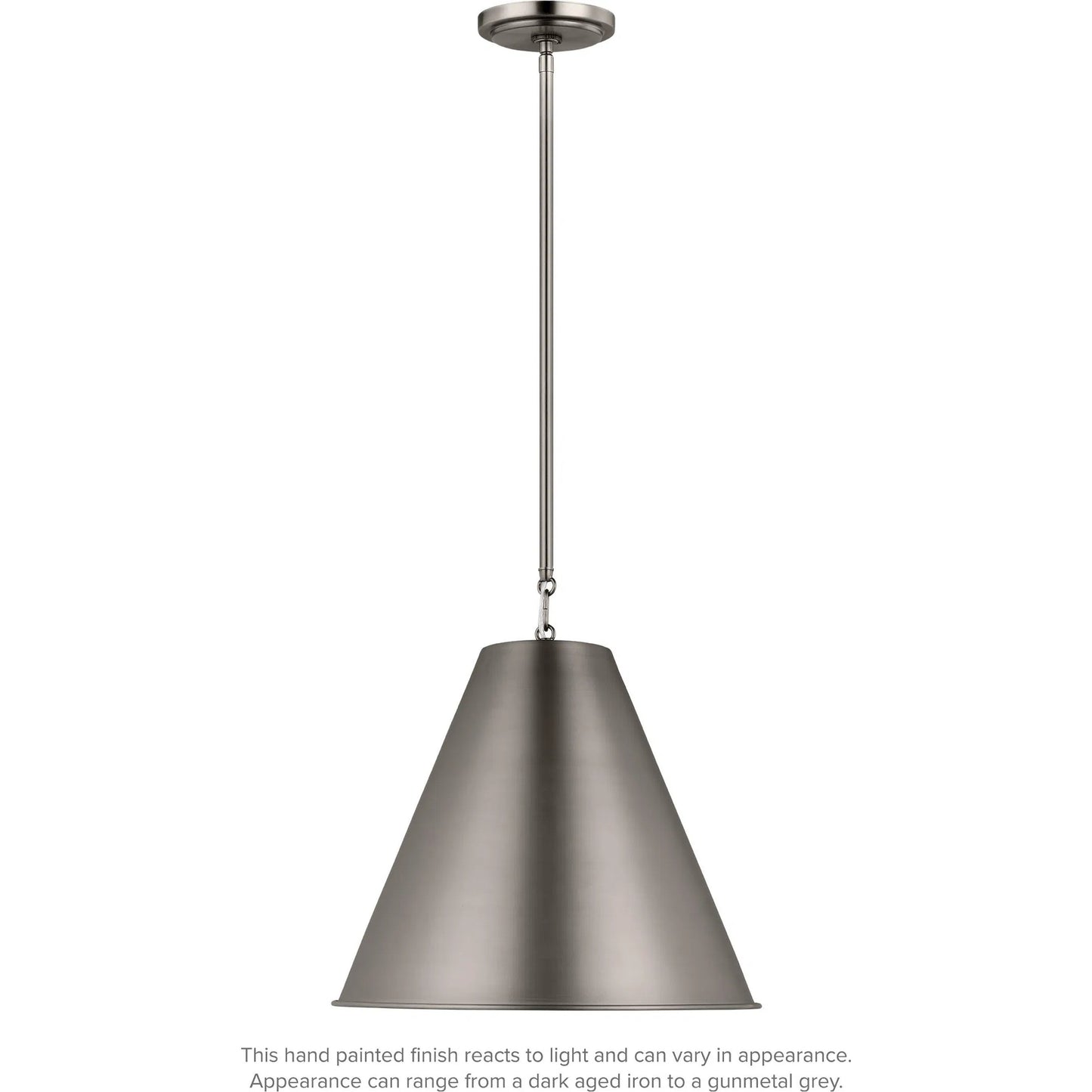 015 SI-2226974 | Primary Silo | Gordon One Light Small Pendant by Visual Comfort & Co.. Made from steel in a modern style.