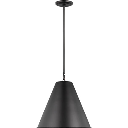 Gordon One Light Small Pendant by Visual Comfort & Co.. Made from steel in a modern style.