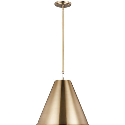 Gordon One Light Small Pendant by Visual Comfort & Co.. Made from steel in a modern style.