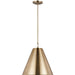 Gordon One Light Small Pendant by Visual Comfort & Co.. Made from steel in a modern style.